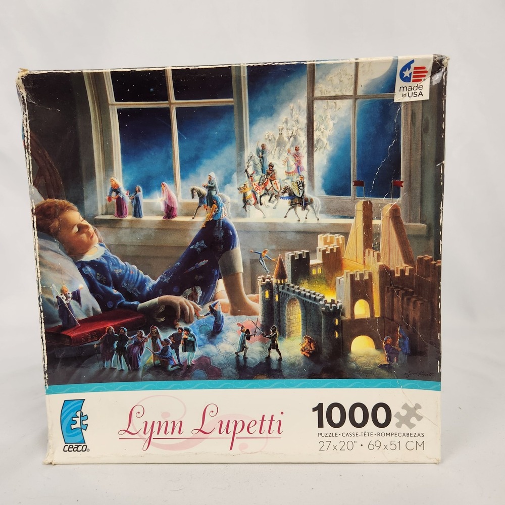 NIB Ceaco Lynn Lupetti - "Lords‎ of the Moon" 1000 pc puzzle - 27" x 20"